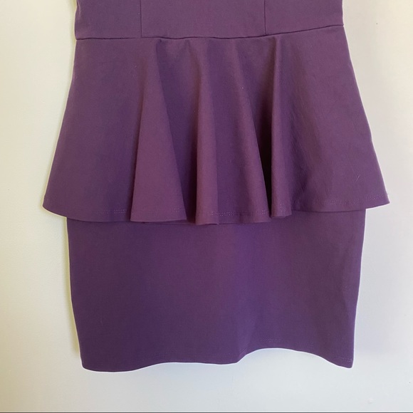 Lovers + Friends Valentine Purple Mini Dress Small - Picture 4 of 9